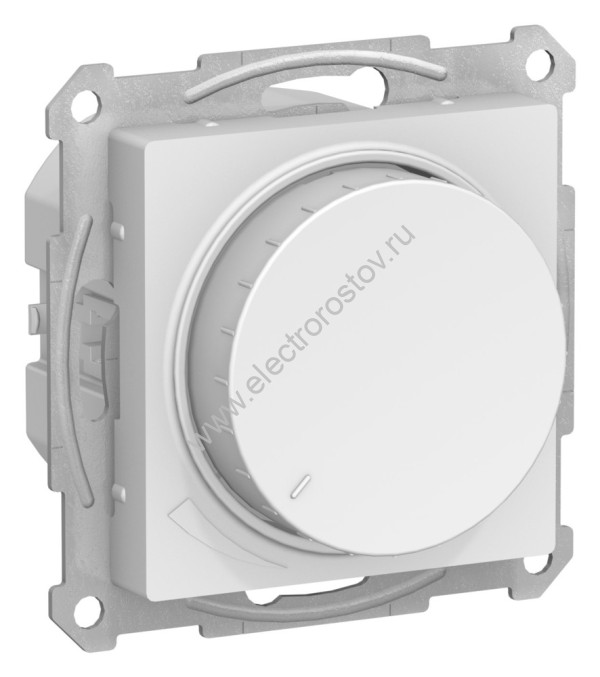 AtlasDesign Лотос Светорегулятор (диммер) поворотно-нажимной, 400Вт Schneider Electric