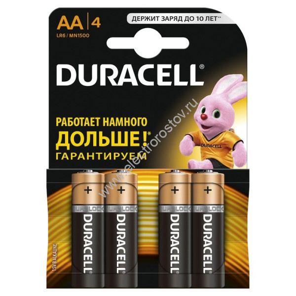 Батарейки AA (бл. 4шт) Duracell