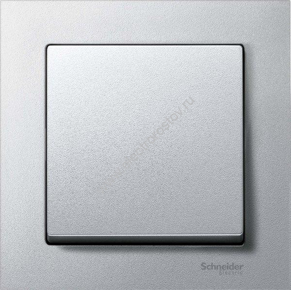 Merten SM M-Pure Алюминий Рамка 1-ая Schneider Electric