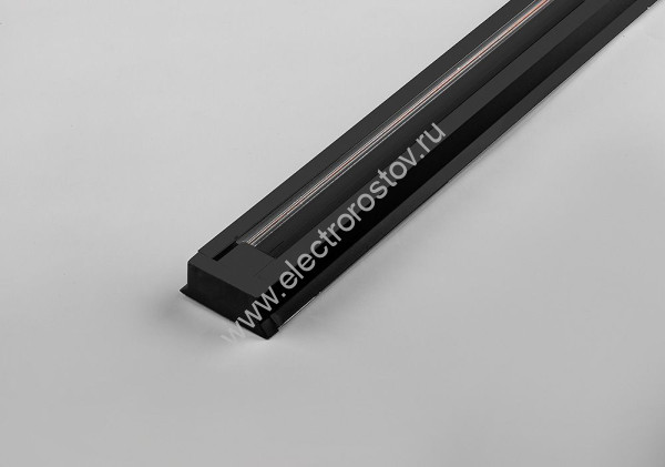 Шинопровод для трековых однофазных, черный, 3м,набор токоввод, заглушка, креплен, CAB1003  Feron