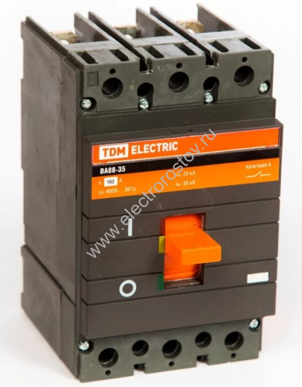 Автоматический выключатель ВА 88-35 3P 160А 35кА TDM