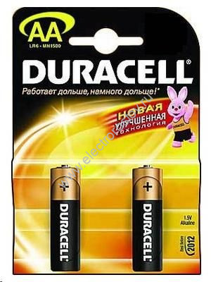 Батарейки AA (бл. 2шт) Duracell