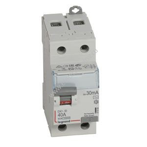 DX3 Выключатель диф. тока (УЗО) 2P 40A 30мА AC Legrand