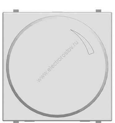 Zenit Белый Светорегулятор поворотный 60-400W универсальный, 2 мод ABB
