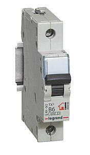 TX3 Автоматический выключатель 1P C10 6кА Legrand