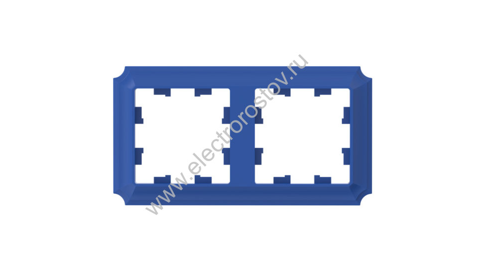 Systeme Electric AtlasDesign Antique Аквамарин Рамка 2-ая, универсальная