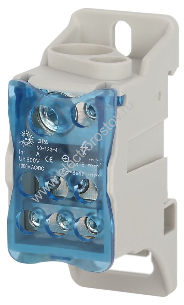 Распределительный блок на Din-рейку РБД-125А (1х35+1х16/6х16) ЭРА