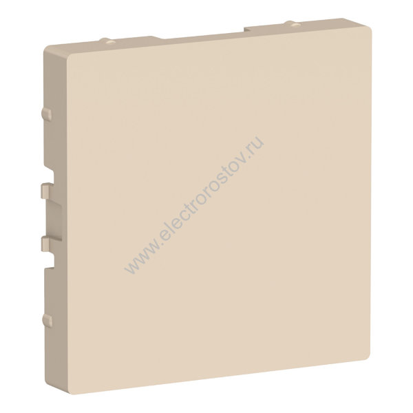 AtlasDesign Беж Заглушка без суппорта для многопостовых рамок Schneider Electric