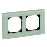 Schneider Electric Merten SM M-Elegance Стекло Зеленое кальцит Рамка 2-ая