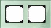 Schneider Electric Merten SM M-Elegance Стекло Зеленое кальцит Рамка 2-ая