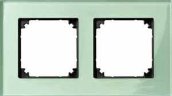 Schneider Electric Merten SM M-Elegance Стекло Зеленое кальцит Рамка 2-ая