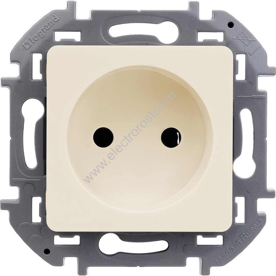 INSPIRIA Слоновая кость Розетка без заземления Legrand