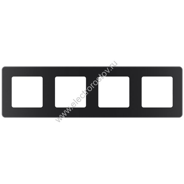 INSPIRIA Антрацит Рамка 4-ая Legrand