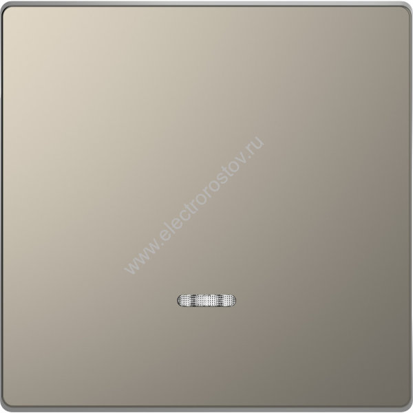 Schneider Electric Merten D-Life Никель Клавиша 1-ая с линзой для LED модуля