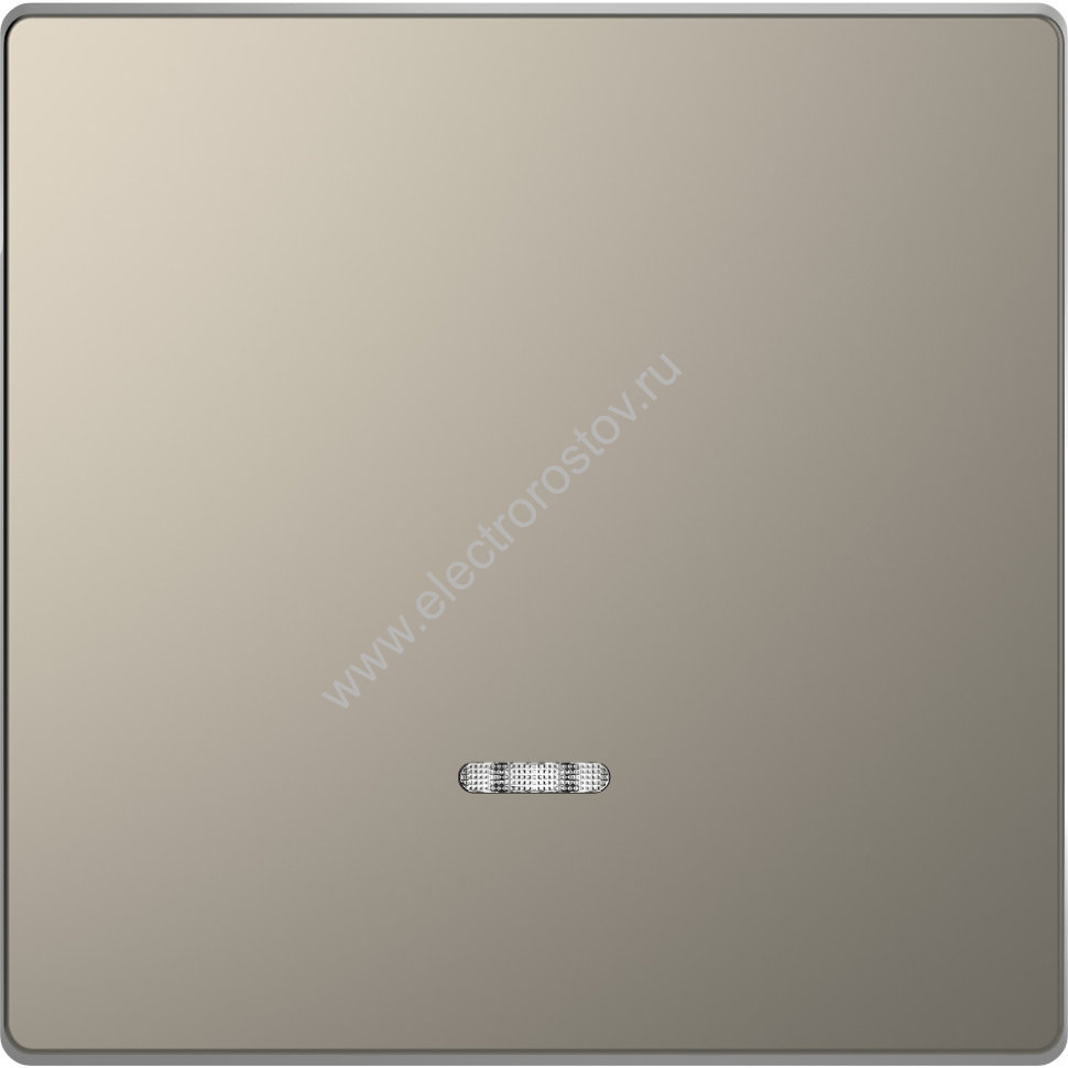 Schneider Electric Merten D-Life Никель Клавиша 1-ая с линзой для LED модуля