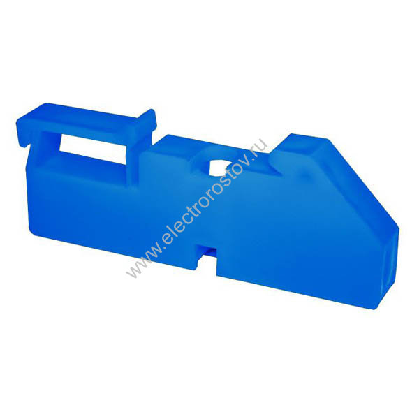 Изолятор на DIN рейку синий TDM