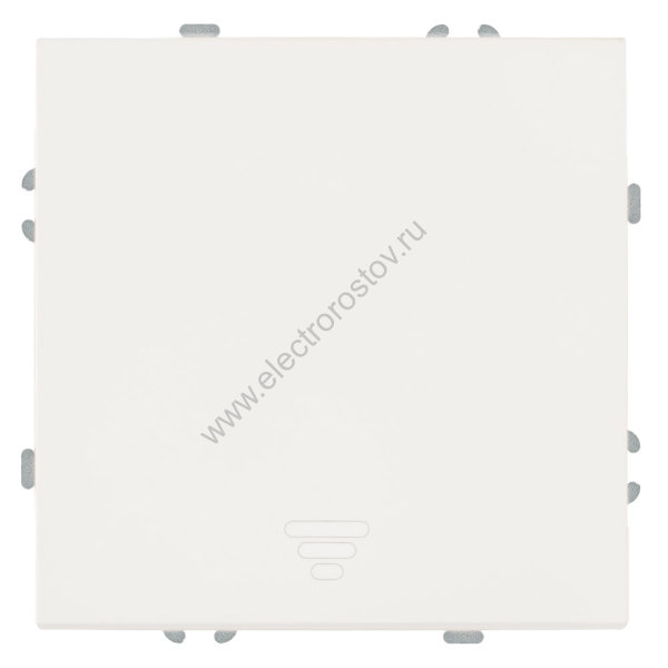 STEKKER Эмили Белый фарфор, soft touch Выключатель 1-клавишный кнопочный