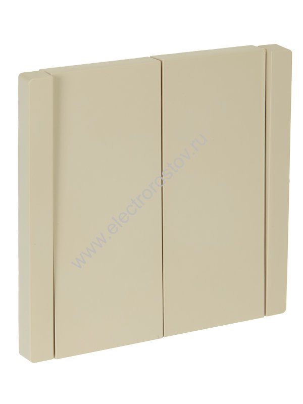 IEK FORTE&PIANO Ваниль Выключатель 2-кл 10А FP405
