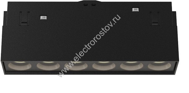 ЭРА Магнитный трековый светильник TRM20-3-11-6W4K-B для системы NOVA 48V 6Вт 4000К направленный свет