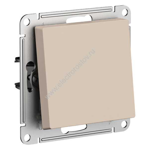 AtlasDesign Песочный Выключатель с самовозвратом Schneider Electric