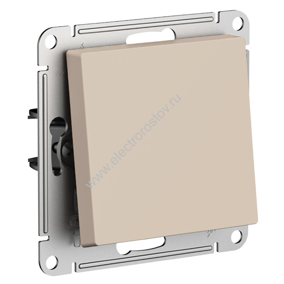 AtlasDesign Песочный Выключатель с самовозвратом Schneider Electric