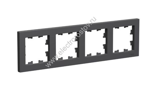 AtlasDesign Базальт Рамка 4-ая, универсальная Schneider Electric