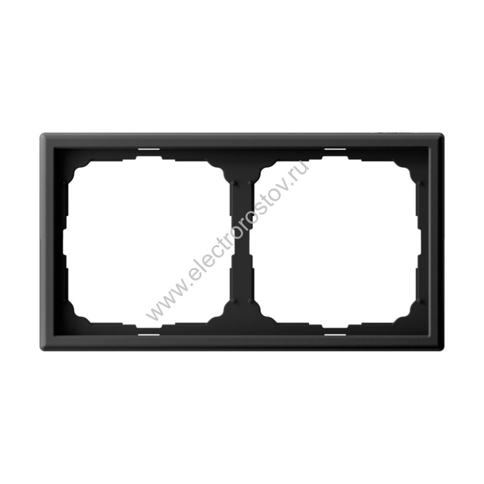 Systeme Electric ArtGallery Карбон Рамка 2-ая, универсальная