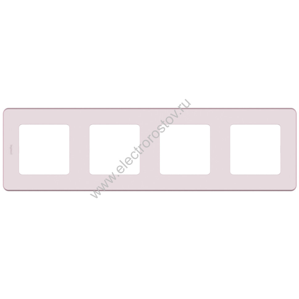 INSPIRIA Розовый Рамка 4-ая Legrand