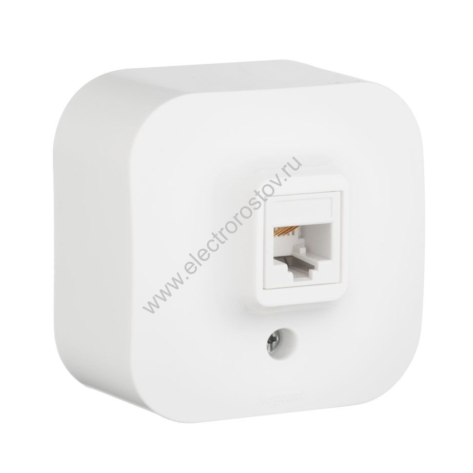 Quteo Белый Розетка RJ11 Legrand