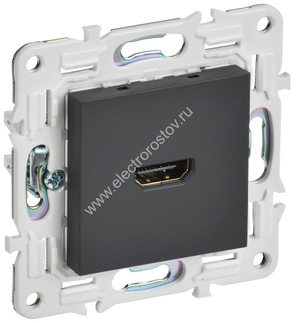 IEK SKANDY Графит Розетка HDMI SK-H01G