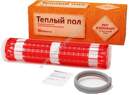 Двухжильный нагревательный мат 1,5м² 225Вт