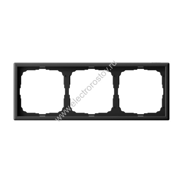 Systeme Electric ArtGallery Карбон Рамка 3-ая, универсальная