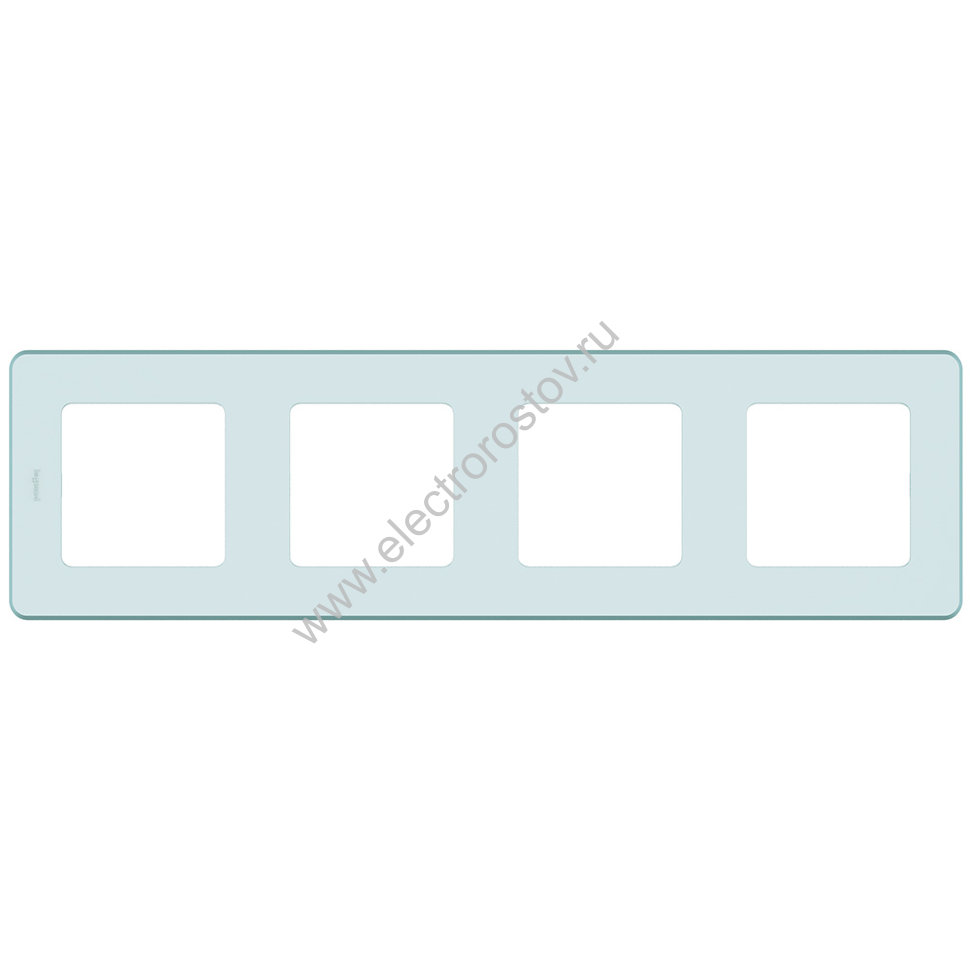 INSPIRIA Мятный Рамка 4-ая Legrand