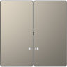 Schneider Electric Merten D-Life Никель Клавиша 2-ая с линзой для LED модуля
