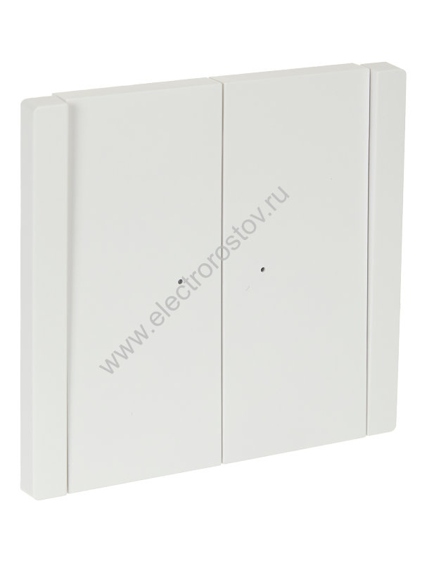 IEK FORTE&PIANO Белый Выключатель 2-кл с индикатором 10А FP206