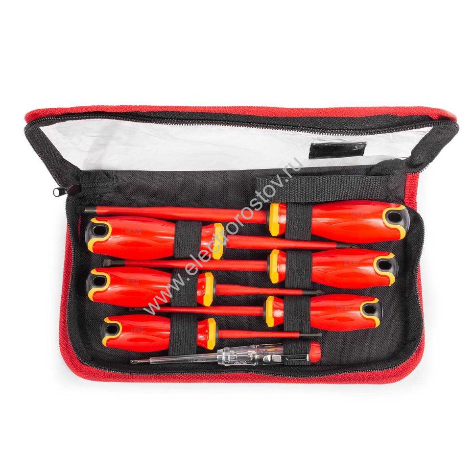 КВТ Набор диэлектрических отверток НИО-2207 серия СЛИМ