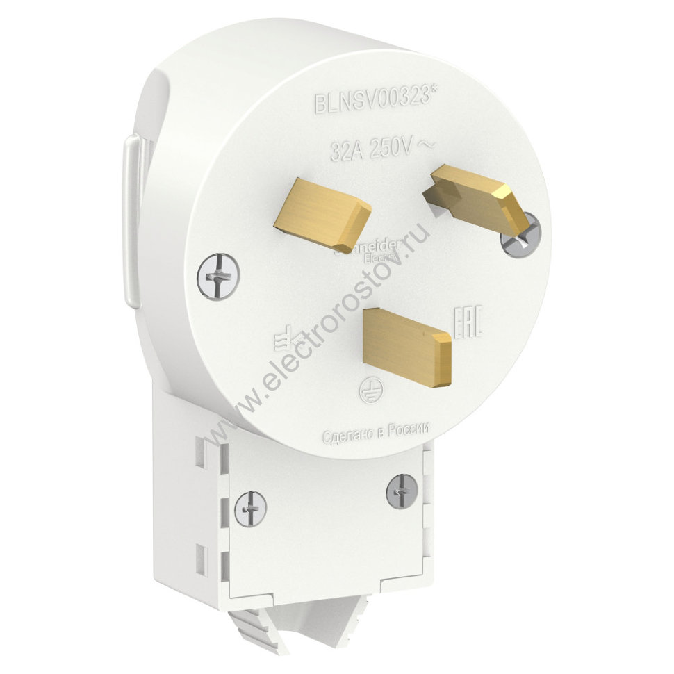 Blanca Вилка 2P+N, 32А Schneider Electric