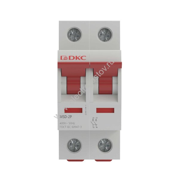 DKC YON max Выключатель нагрузки модульный MSD 2P 80A