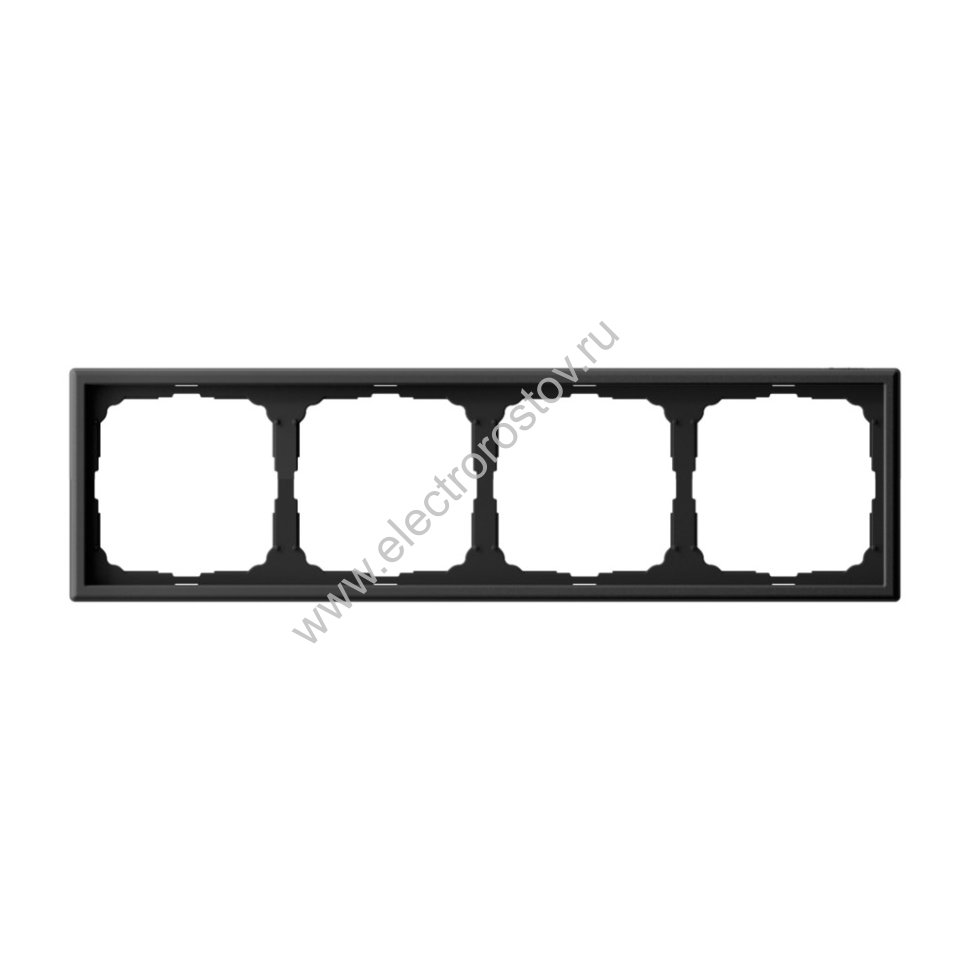 Systeme Electric ArtGallery Карбон Рамка 4-ая, универсальная