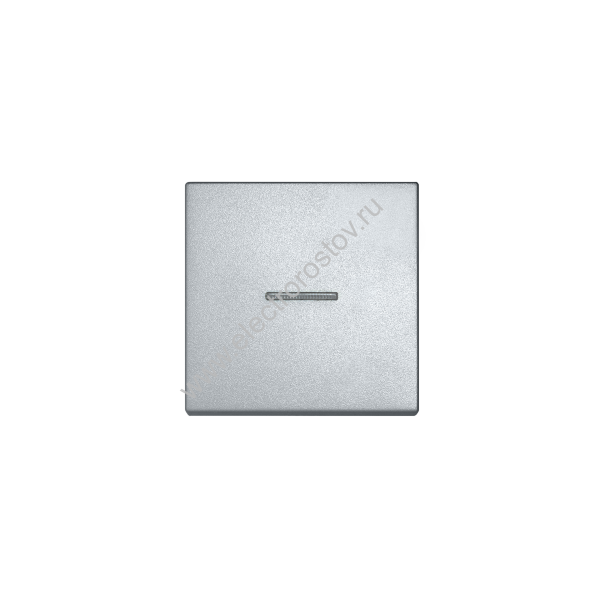 JUNG EcoProfi Алюминий Клавиша 1-ая с подсветкой