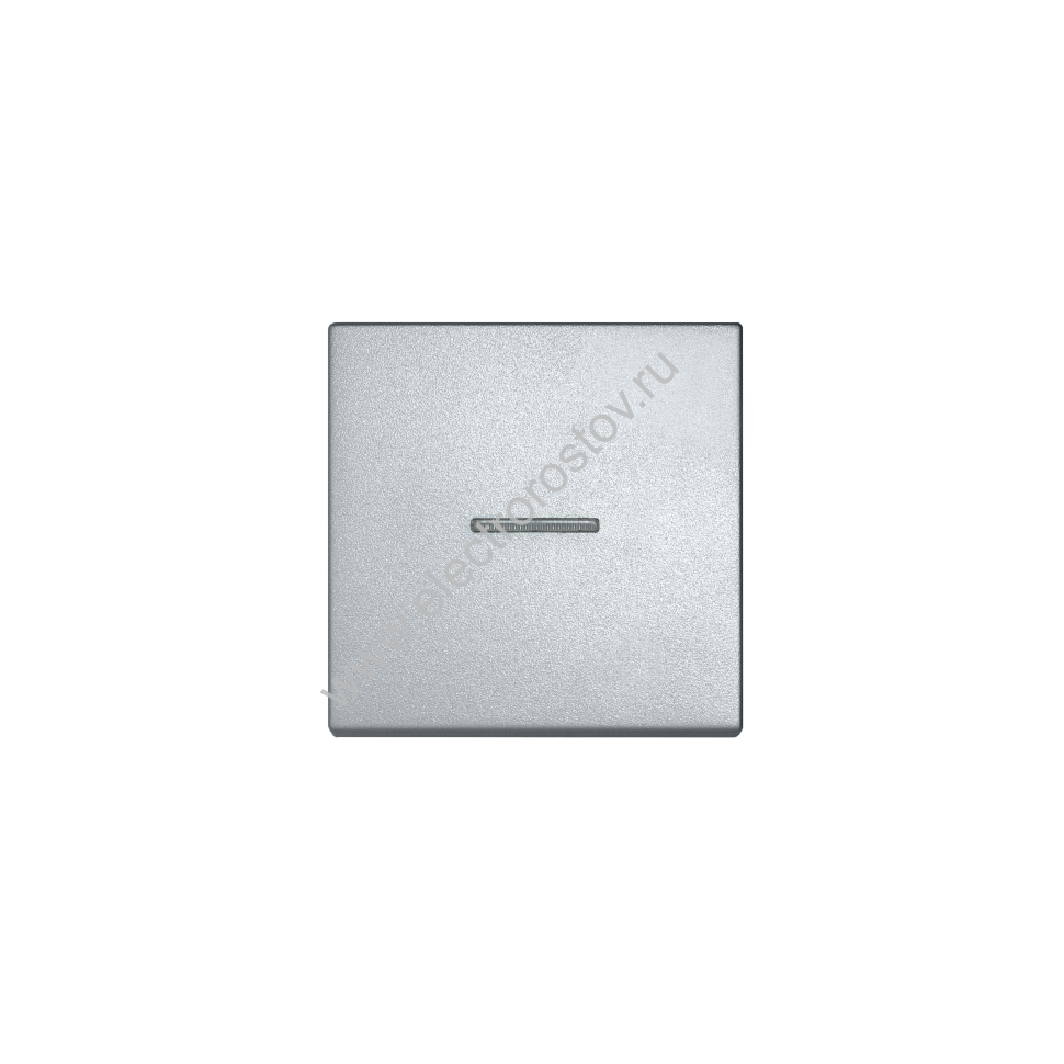 JUNG EcoProfi Алюминий Клавиша 1-ая с подсветкой