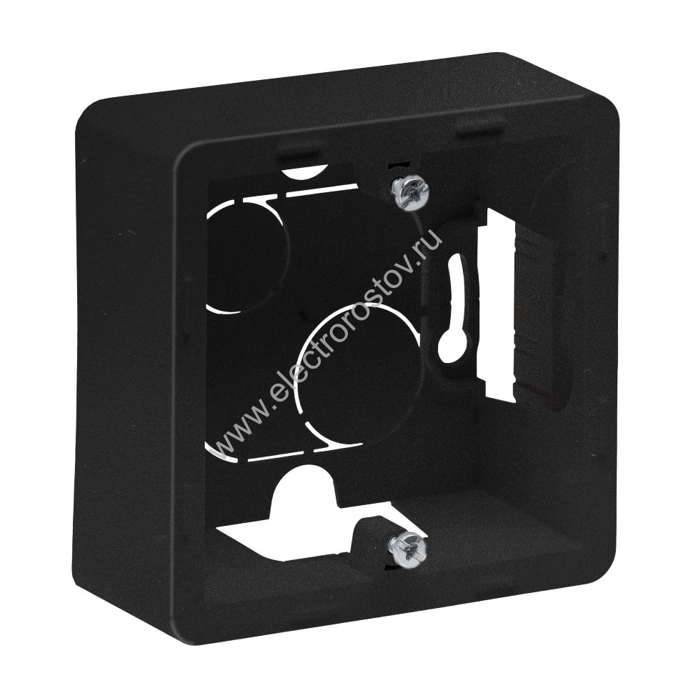 INSPIRIA Антрацит Коробка накладного монтажа 1-ая Legrand