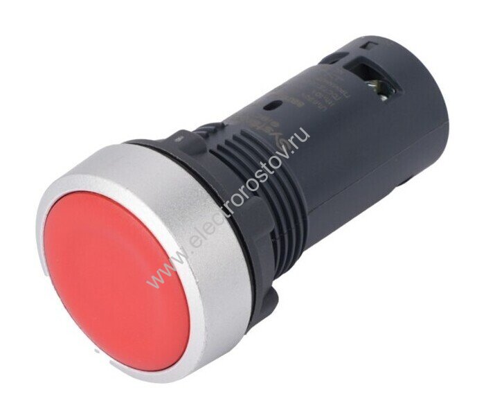 Кнопка SB7 красная 22мм с возвратом, металл, 1НЗ, IP65 Systeme Electric