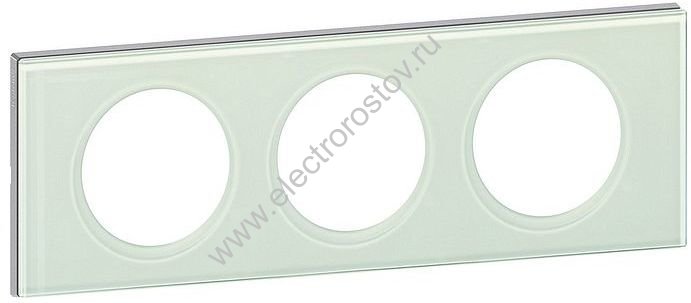 Celiane Смальта Белая Рамка 3-ая (2+2+2 мод) Legrand