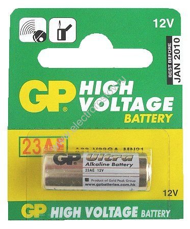 Батарейка LR 23A, 10.0*28, 12V, GP