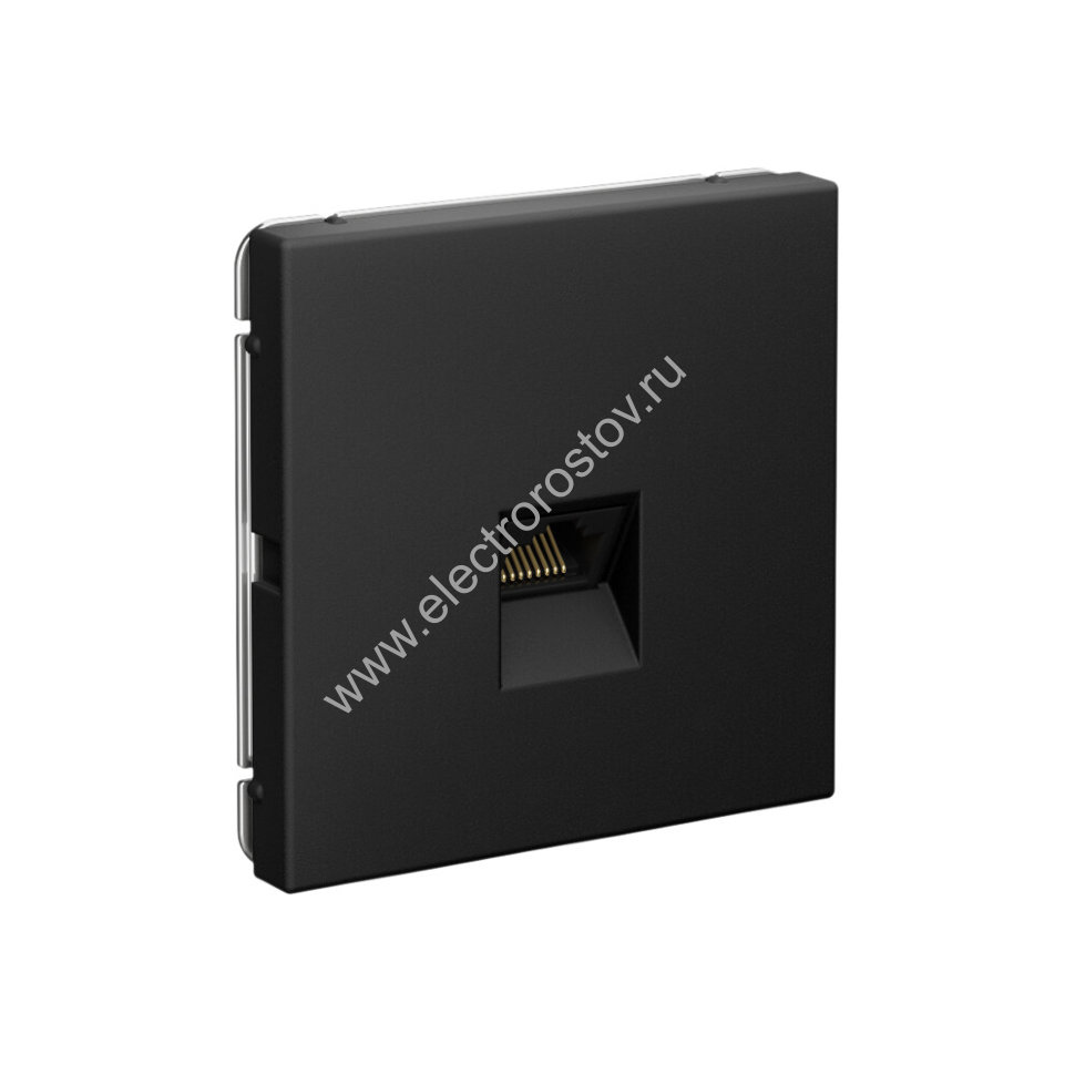 Systeme Electric ArtGallery Карбон Розетка компьютерная RJ45, кат. 5е, механизм