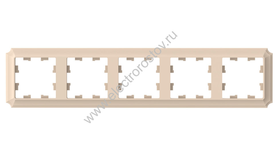 Systeme Electric AtlasDesign Antique Песочный Рамка 5-ая, универсальная