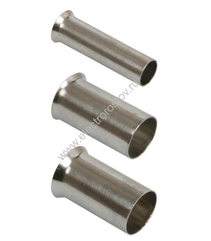 Наконечник штыревой неизол. НШВ 2,5мм² - 8мм КВТ