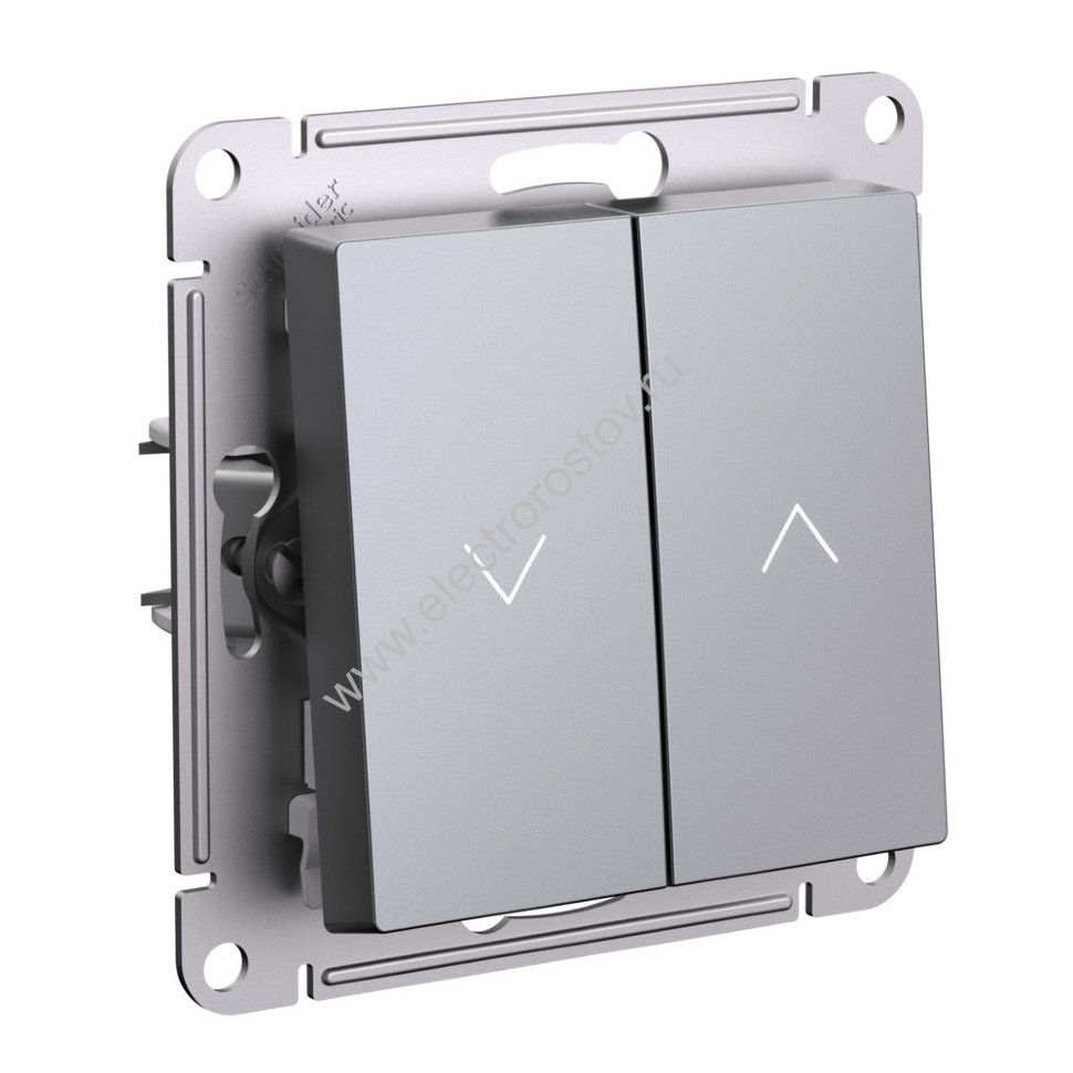AtlasDesign Сталь Выключатель жалюзи Schneider Electric