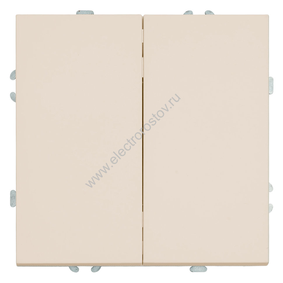 STEKKER Эмили Кашемир, soft touch Выключатель 2-клавишный